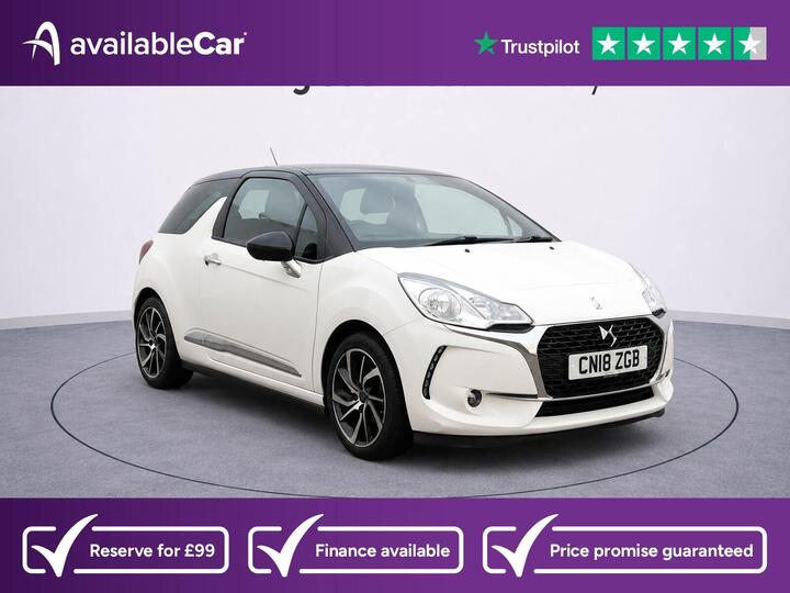 DS AUTOMOBILES DS 3 1.2 PureTech Connected Chic Euro 6 3dr