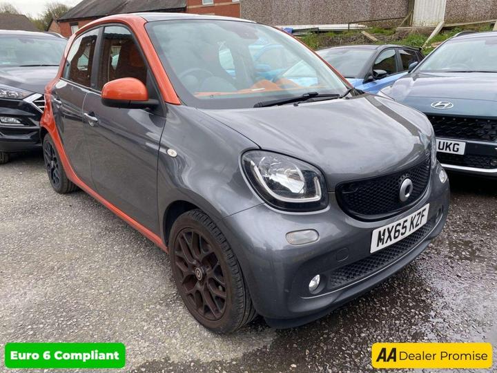 Smart FORFOUR 1.0 Edition 1 Euro 6 (s/s) 5dr