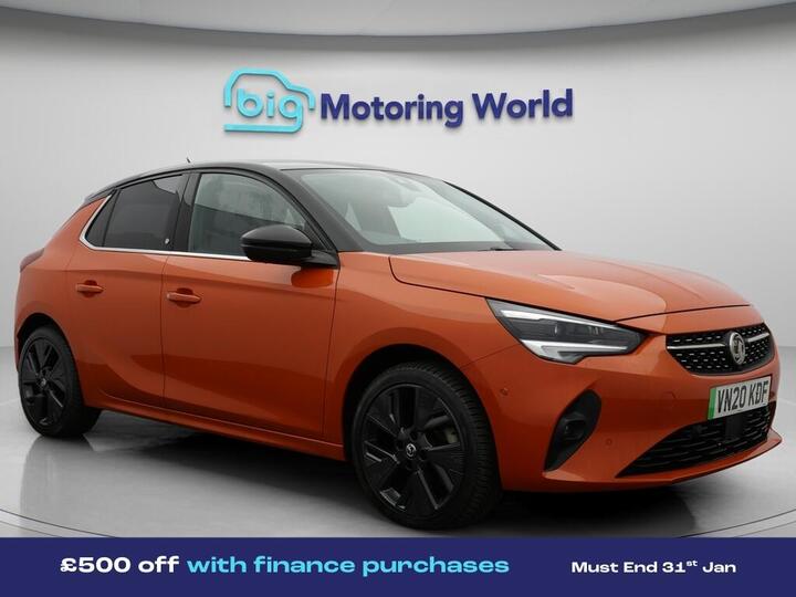 Vauxhall Corsa Electric 50kWh Elite Nav Auto 5dr (7.4Kw Charger)