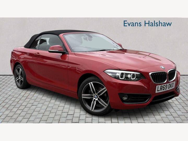 BMW 2 SERIES CONVERTIBLE 1.5 218i GPF Sport Euro 6 (s/s) 2dr