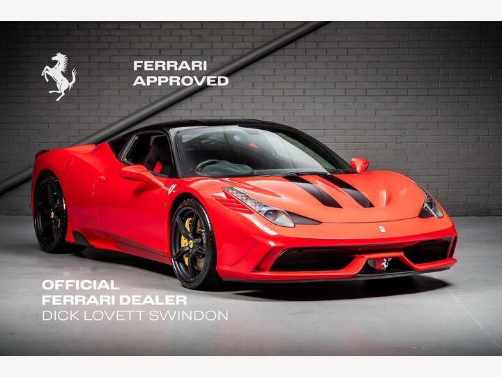 Ferrari 458 4.5 Speciale F1 DCT Euro 5 2dr