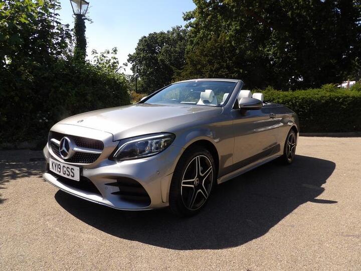 Mercedes-Benz C Class 2.0 C220d AMG Line (Premium) Cabriolet G-Tronic+ 4MATIC Euro 6 (s/s) 2dr