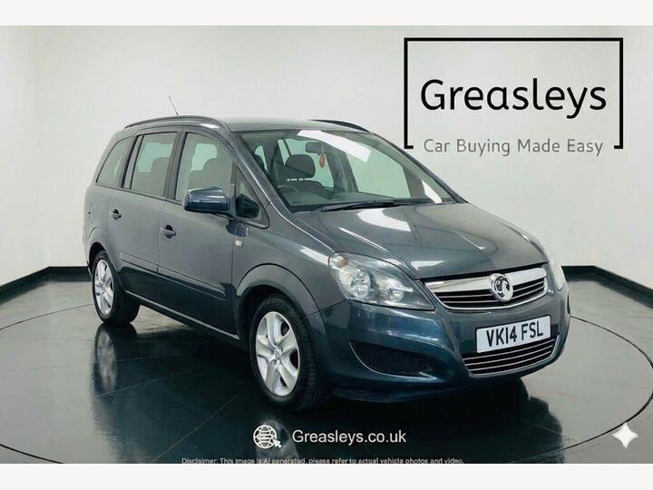 Vauxhall Zafira 1.8 16V Exclusiv Euro 5 5dr