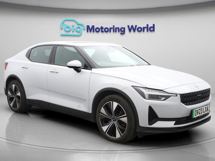 Polestar Polestar 2 Single Motor 69kWh Standard Range Fastback Auto FWD 5dr Polestar Polestar 2 Single Motor 69kWh Standard Range Fastback Auto FWD 5dr