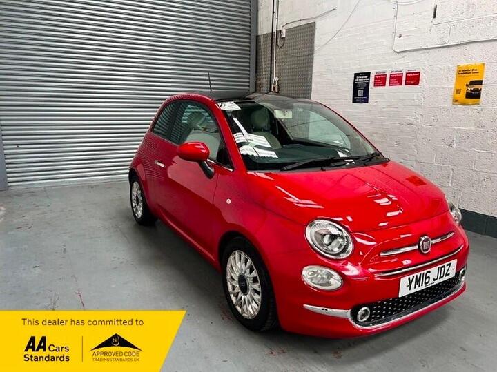 Fiat 500 1.2 Lounge Euro 6 (s/s) 3dr