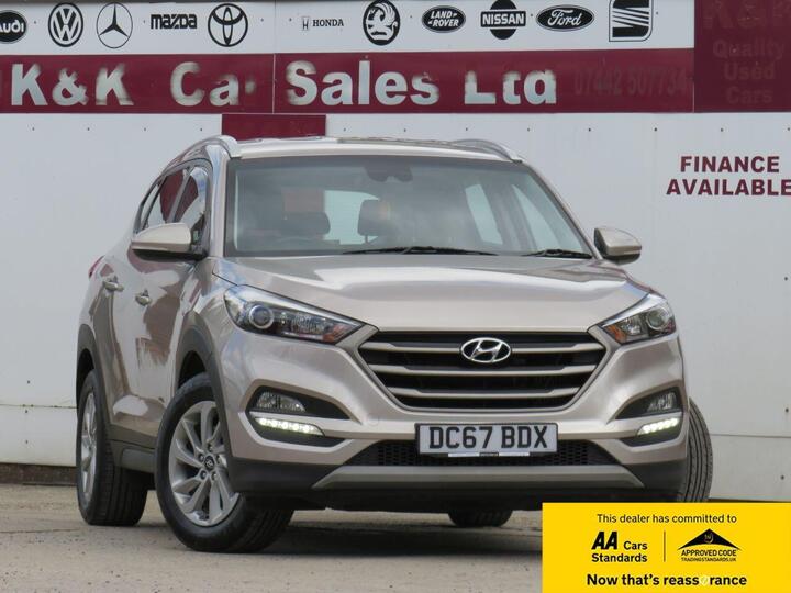 Hyundai TUCSON 1.7 CRDi Blue Drive SE Nav Euro 6 (s/s) 5dr
