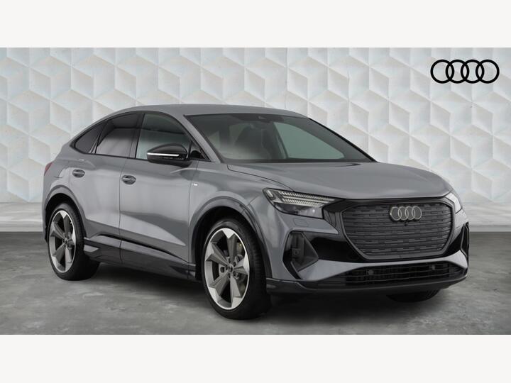 Audi Q4 Sportback E-tron 45 Black Edition Sportback Auto Quattro 5dr 82kWh