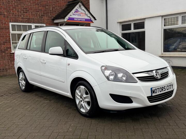 Vauxhall Zafira 1.8 16V Exclusiv Euro 5 5dr