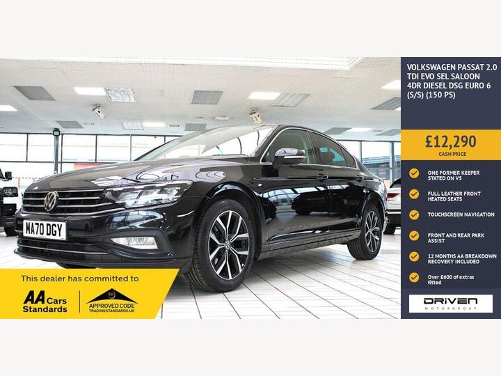Volkswagen PASSAT 2.0 TDI EVO SEL DSG Euro 6 (s/s) 4dr