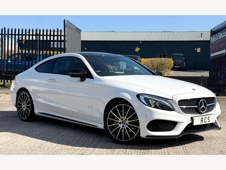Mercedes-Benz C-CLASS 2.0 C200 AMG Line (Premium Plus) G-Tronic+ Euro 6 (s/s) 2dr