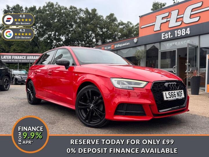 Audi A3 1.4 TFSI CoD S Line Sportback S Tronic Euro 6 (s/s) 5dr