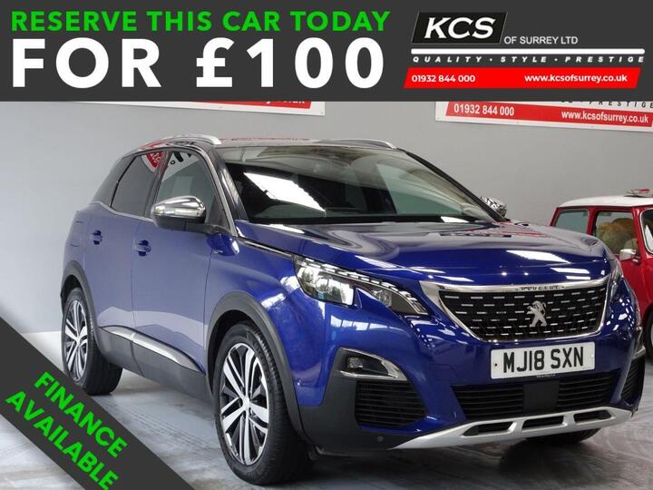 Peugeot 3008 2.0 BlueHDi GT EAT Euro 6 (s/s) 5dr
