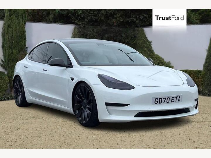 Tesla MODEL 3 (Dual Motor) Performance Auto 4WDE 4dr (Performance Upgrade)