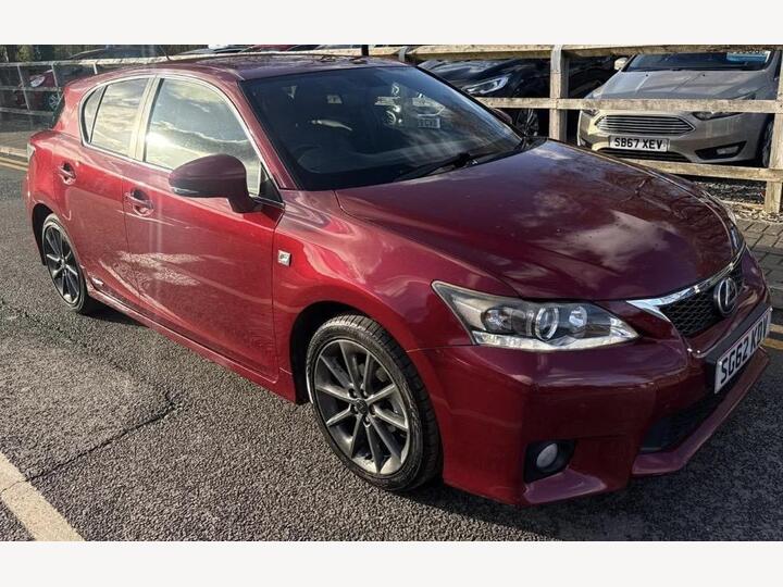 Lexus CT 1.8 200h F Sport CVT Euro 5 (s/s) 5dr