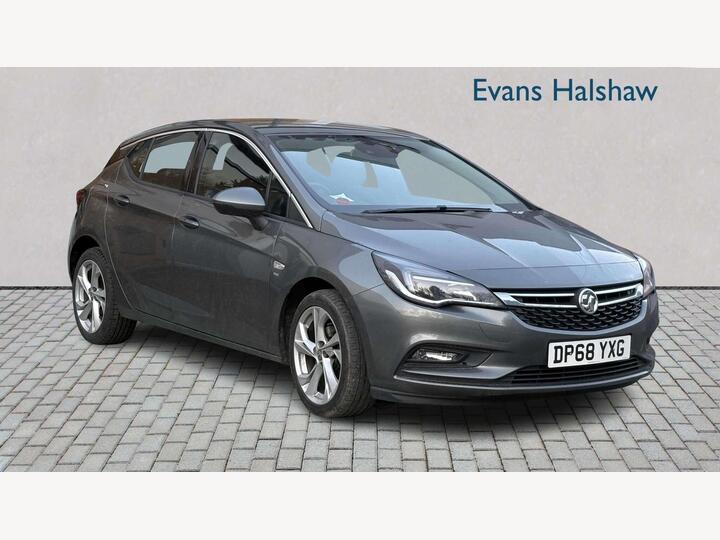 Vauxhall ASTRA HATCHBACK 1.0i Turbo EcoTEC SRi Nav Euro 6 (s/s) 5dr