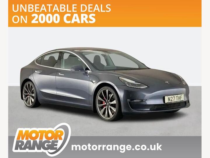 Tesla Model 3 (Dual Motor) Performance Auto 4WDE 4dr (Performance Upgrade)
