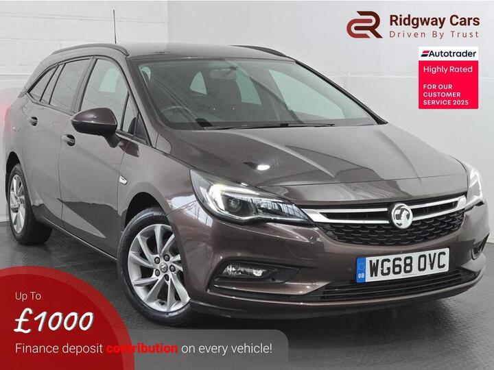 Vauxhall Astra 1.4i Turbo Tech Line Nav Sports Tourer Euro 6 5dr