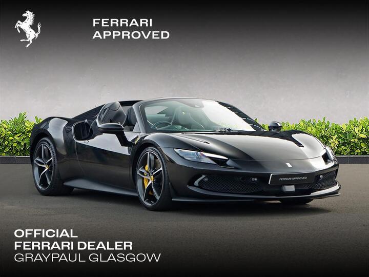 Ferrari 296 3.0T V6 7.45kWh Spider F1 DCT Euro 6 (s/s) 2dr Ferrari 296 3.0T V6 7.45kWh Spider F1 DCT Euro 6 (s/s) 2dr