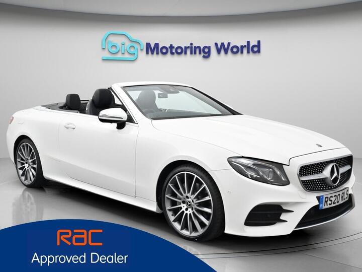 Mercedes-Benz E Class 2.0 E220d AMG Line Cabriolet G-Tronic+ Euro 6 (s/s) 2dr
