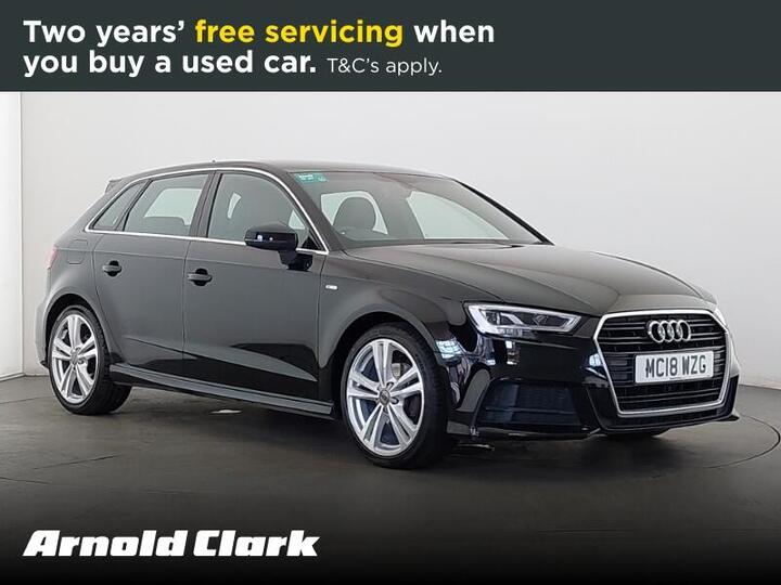 Audi A3 1.0 TFSI S Line Sportback S Tronic Euro 6 (s/s) 5dr