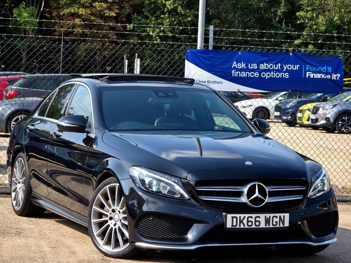 Mercedes-Benz C Class 2.1 C250d AMG Line (Premium Plus) 7G-Tronic+ Euro 6 (s/s) 4dr
