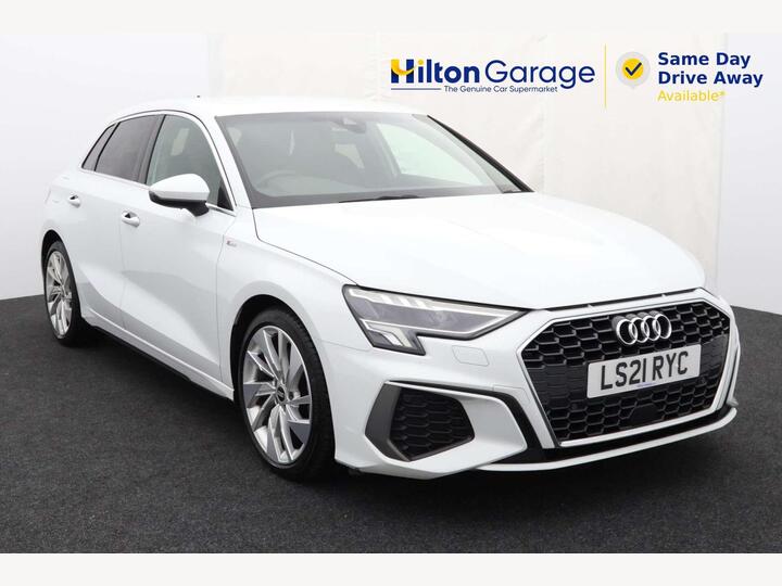 Audi A3 1.5 TFSI 35 S Line Sportback S Tronic Euro 6 (s/s) 5dr