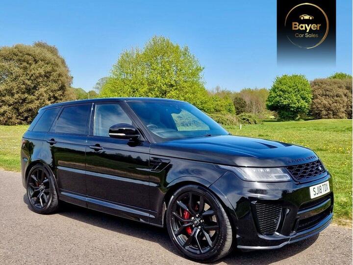 Land Rover RANGE ROVER SPORT 5.0 P575 V8 SVR Auto 4WD Euro 6 (s/s) 5dr Land Rover RANGE ROVER SPORT 5.0 P575 V8 SVR Auto 4WD Euro 6 (s/s) 5dr