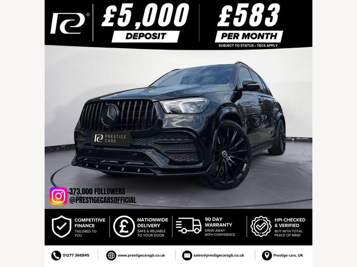 Mercedes-Benz GLE 2.9 GLE400d AMG Line (Premium) G-Tronic 4MATIC Euro 6 (s/s) 5dr (7 Seat)