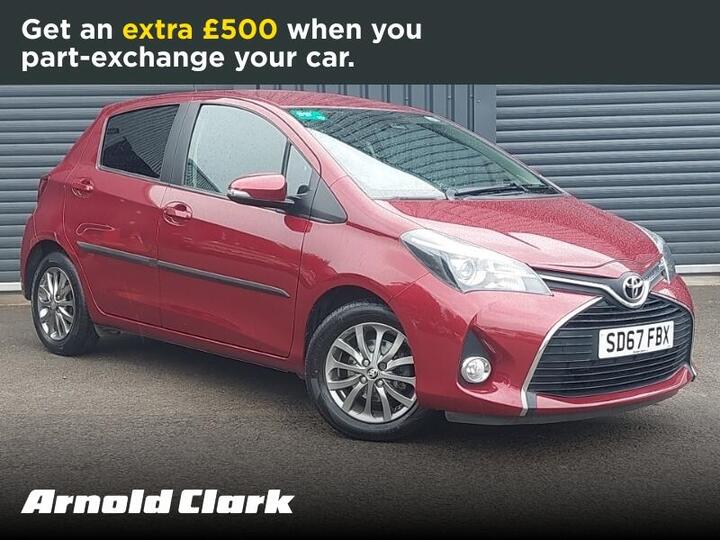 Toyota Yaris 1.33 Dual VVT-i Icon Multidrive S Euro 6 5dr (Safety Sense)