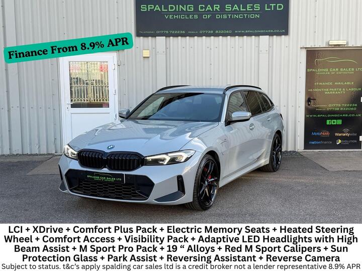 BMW 3 Series 2.0 330e 12kWh M Sport Touring Auto XDrive Euro 6 (s/s) 5dr
