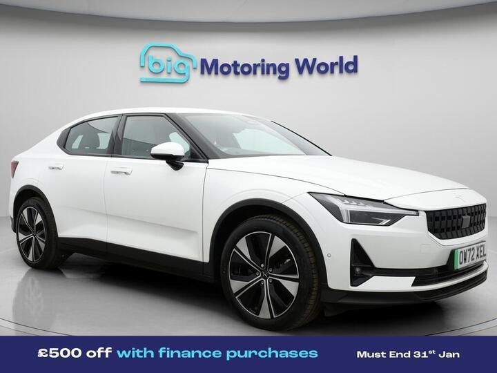 Polestar Polestar 2 Single Motor 78kWh Long Range Fastback Auto FWD 5dr
