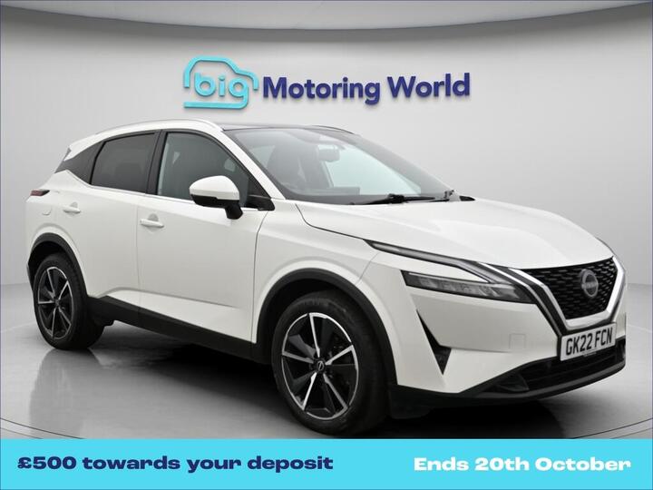 Nissan Qashqai 1.3 DIG-T MHEV Tekna XTRON Euro 6 (s/s) 5dr