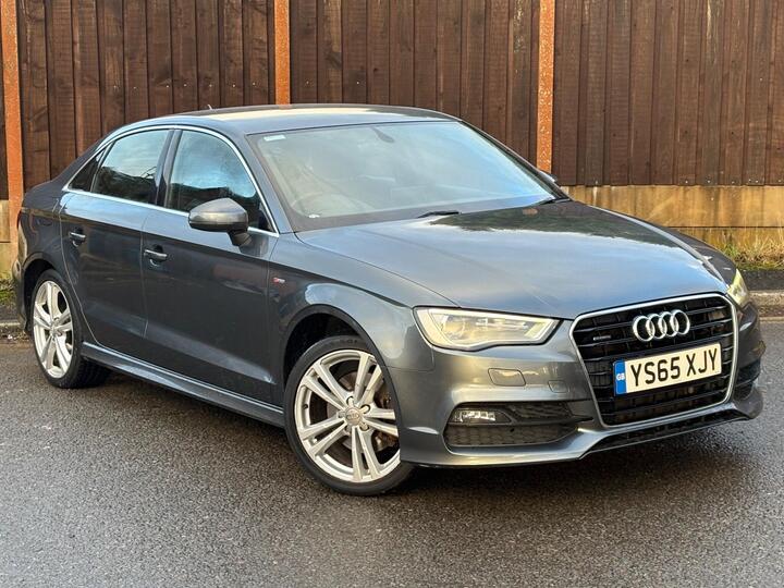 Audi A3 2.0 TDI S Line S Tronic Quattro Euro 6 (s/s) 4dr (Nav)