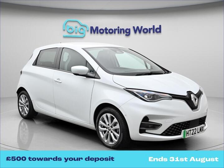 Renault Zoe R135 EV50 52kWh GT Line + Auto 5dr (Rapid Charge)