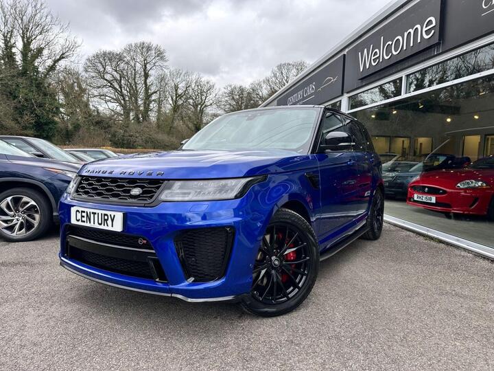 Land Rover RANGE ROVER SPORT SVR 5.0 P575 V8 SVR Auto 4WD Euro 6 (s/s) 5dr