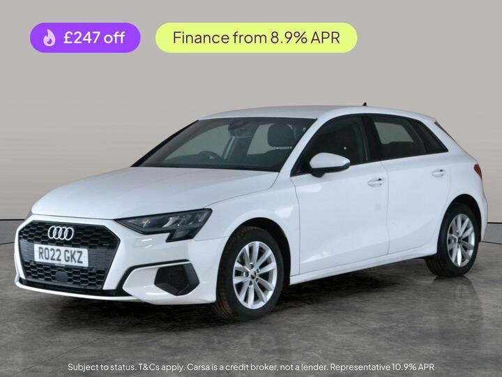 Audi A3 1.0 TFSI 30 Technik Sportback S Tronic Euro 6 (s/s) 5dr