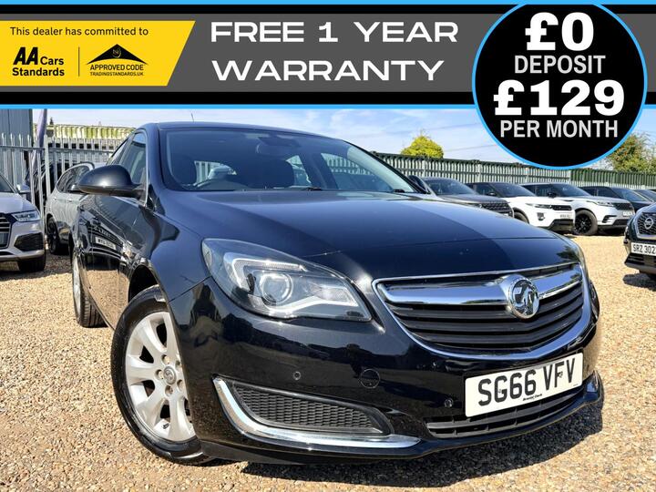 Vauxhall INSIGNIA 1.6 CDTi SE Auto Euro 6 5dr