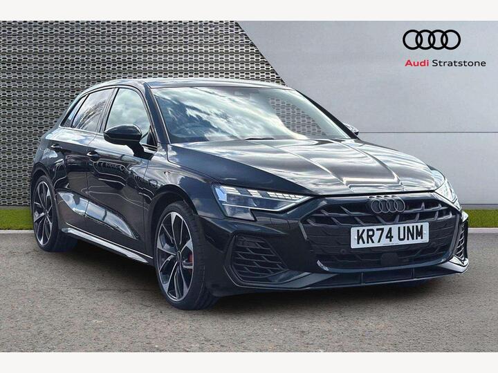 Audi A3 2.0 TFSI Black Edition Sportback S Tronic Quattro Euro 6 (s/s) 5dr