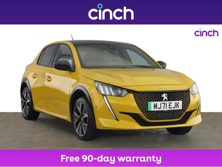 Peugeot E-208 50kWh GT Premium Auto 5dr Peugeot E-208 50kWh GT Premium Auto 5dr