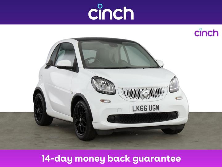 Smart Fortwo Coupe 1.0 Edition White Twinamic Euro 6 (s/s) 2dr