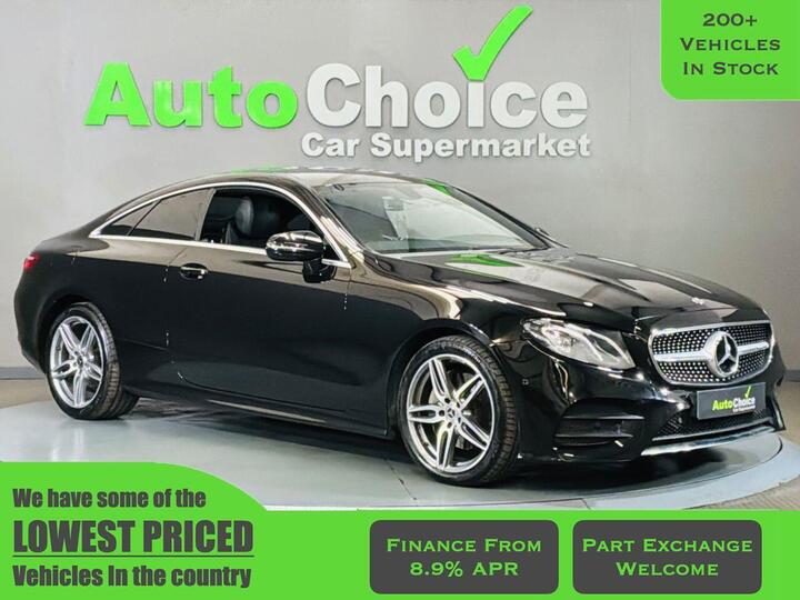 Mercedes-Benz E-CLASS 2.0 E220d AMG Line G-Tronic+ Euro 6 (s/s) 2dr Mercedes-Benz E-CLASS 2.0 E220d AMG Line G-Tronic+ Euro 6 (s/s) 2dr