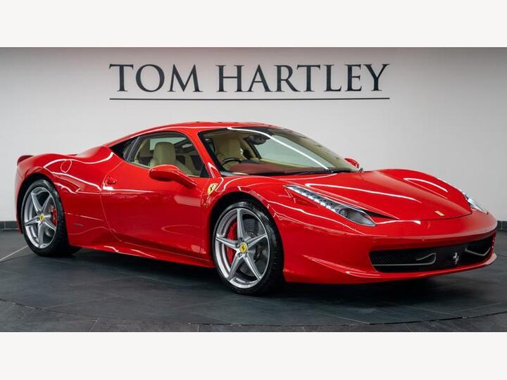 Ferrari 458 4.5 Italia F1 DCT Euro 5 2dr Ferrari 458 4.5 Italia F1 DCT Euro 5 2dr