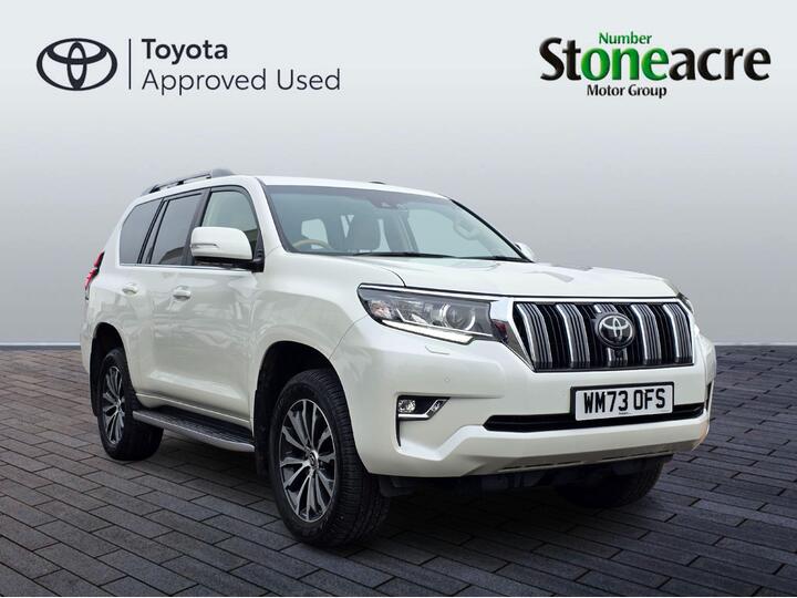Toyota Land Cruiser 2.8D Invincible Auto 4WD Euro 6 (s/s) 5dr (7 Seat)