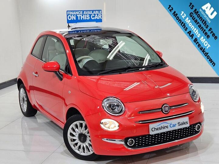 Fiat 500 1.2 Lounge Euro 6 (s/s) 3dr