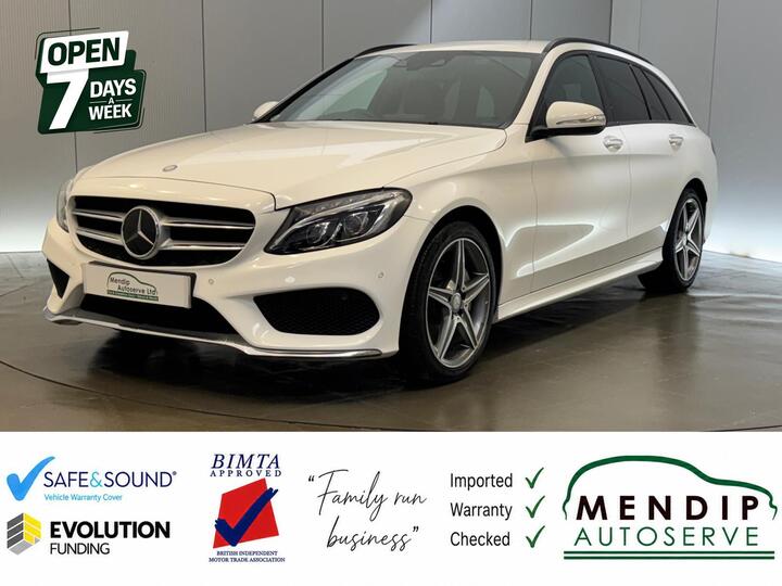 Mercedes-Benz C Class 2.0 C200 AMG Line (Premium Plus) Estate 5dr Petrol 7G-Tronic+ Euro 6 (s/s) (184 Ps)