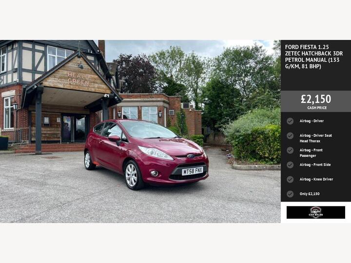 Ford FIESTA 1.25 Zetec 3dr