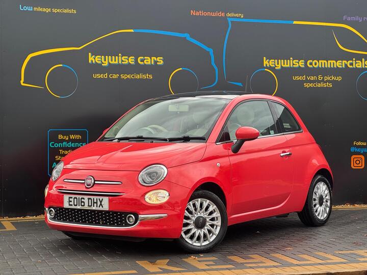 Fiat 500 1.2 Lounge Euro 6 (s/s) 3dr