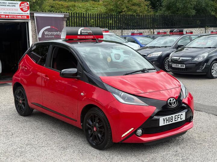 Toyota AYGO 1.0 VVT-i X-cite 4 Red Bi-Tone Euro 6 5dr