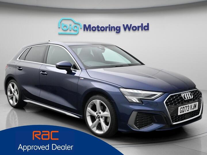 Audi A3 1.5 TFSI 35 S Line Sportback S Tronic Euro 6 (s/s) 5dr