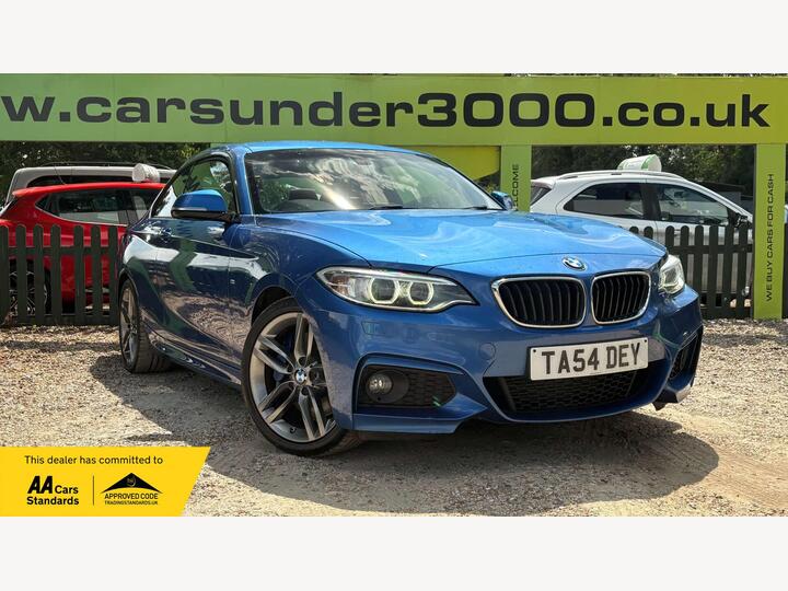 BMW 2 SERIES 2.0 220d M Sport Auto Euro 6 (s/s) 2dr